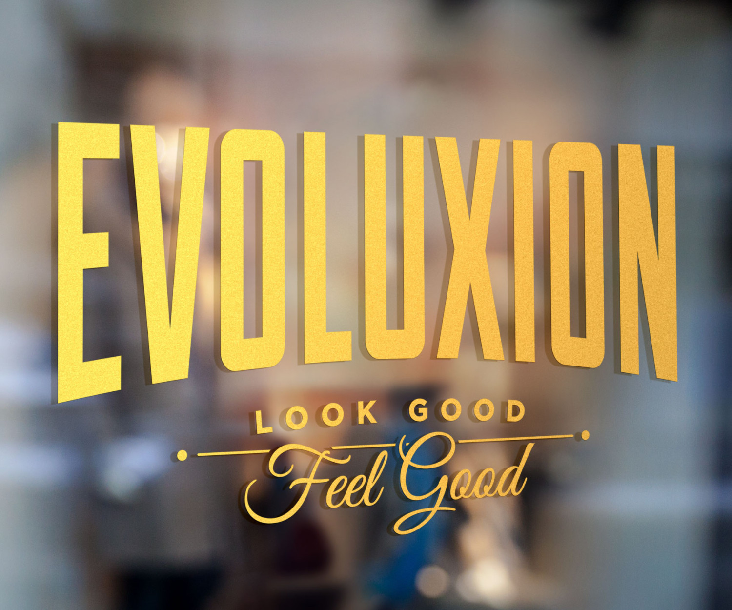 Evoluxion Barbershop Signage
