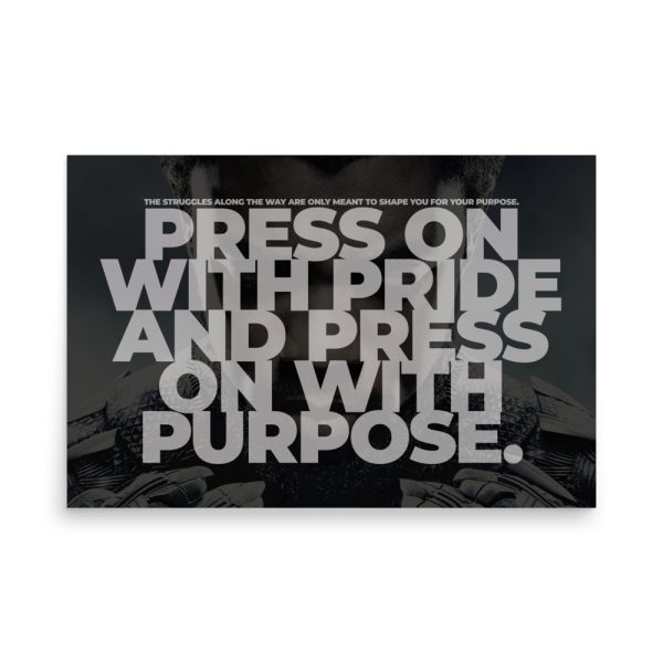 Poster - Press On With Pride