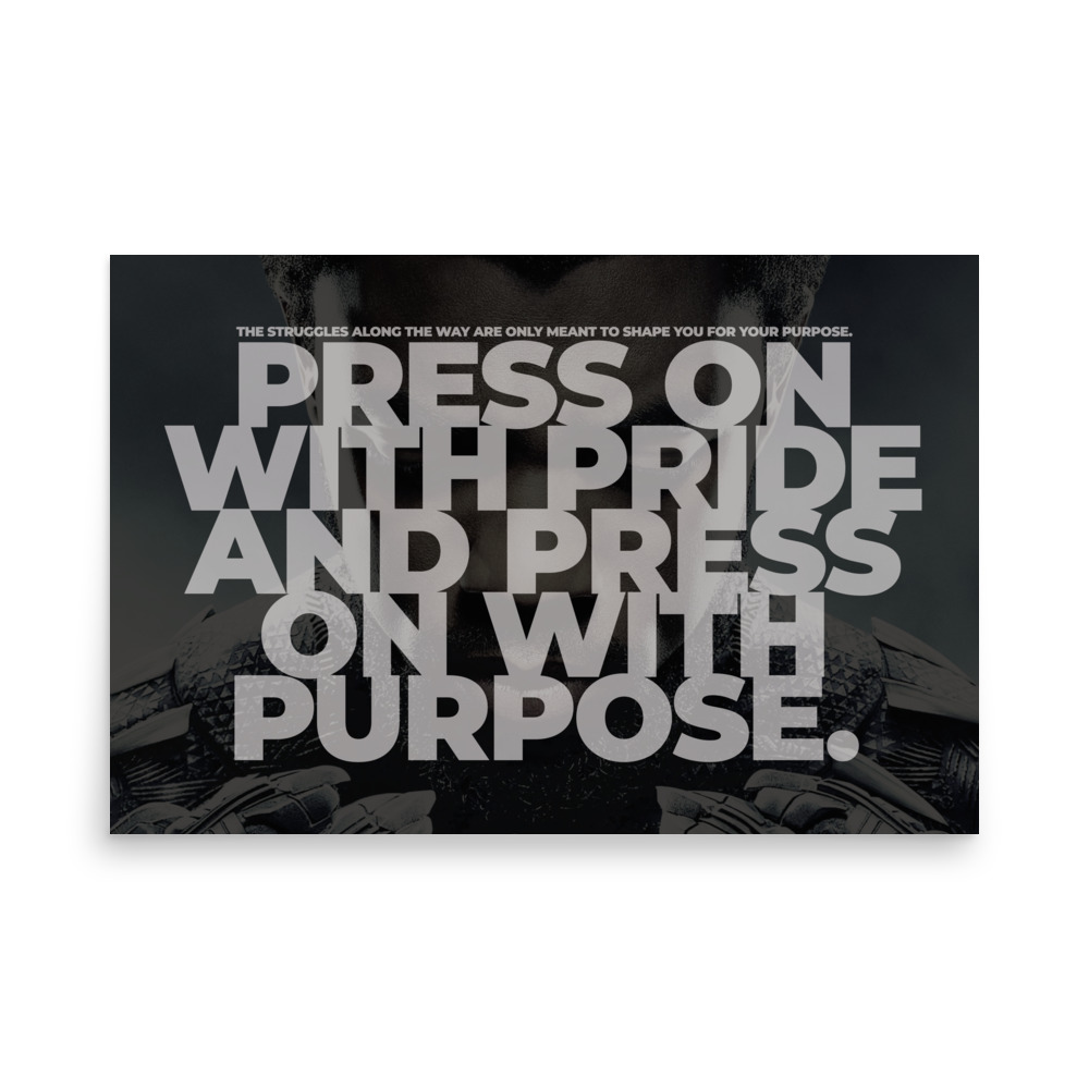Poster - Press On With Pride